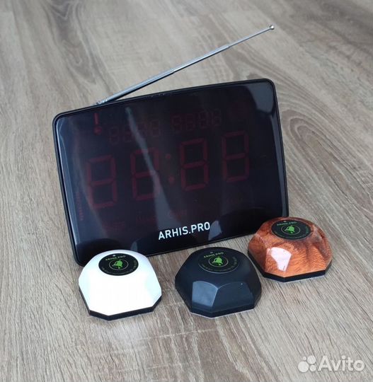 Табло вызова персонала и кнопки модель Бургер