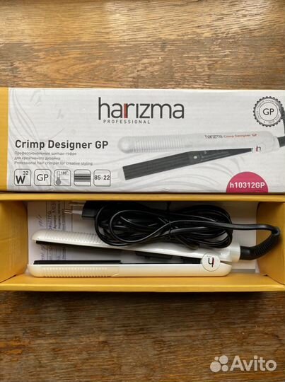 Щипцы гофре harizma