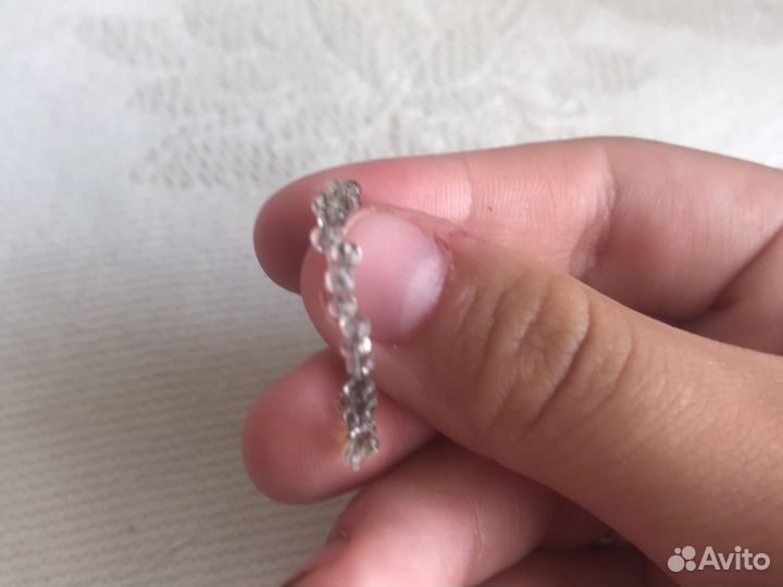 Кольцо из бисера