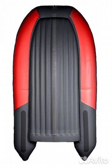 Надувная лодка gladiator E300S красно-черный (СПБ)