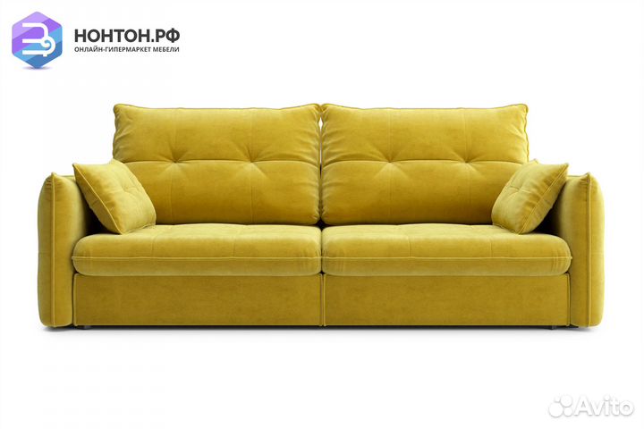 Диван тик-так Нортон горчичный
