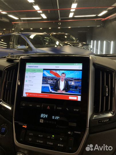 Блок андроид Тойота Ленд Крузер 200 (2015-2021)