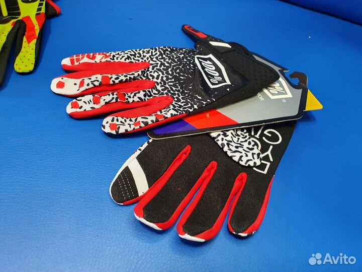 Перчатки для мотокросса 100%