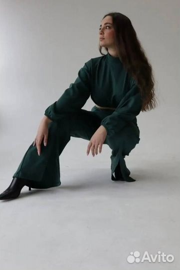 Костюм спортшик новый брюки и свитшот