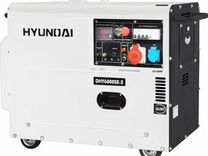 Генератор дизельный Hyundai, 5.5 кВт, 6000SE-3