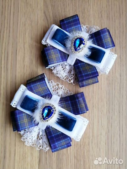 Бантики и галстуки для школы