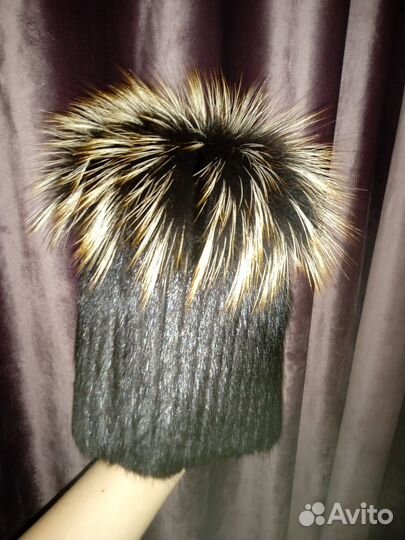 Шапка женская меховая зимняя