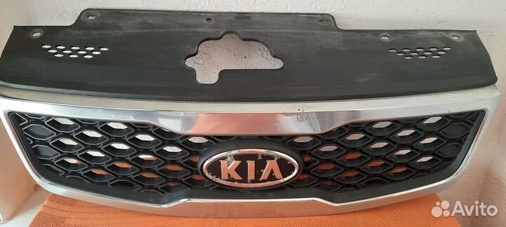 Решетка радиатора kia rio 2
