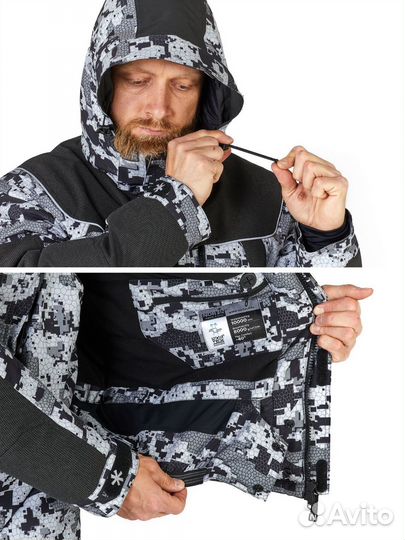 Костюм зимний norfin Explorer 2 Camo -40С (р-рxl)