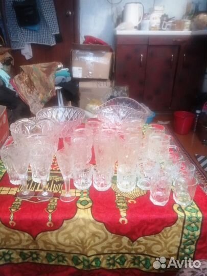 Хрустальные рюмки СССР