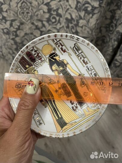 Настенная тарелка Египет 70-е годы