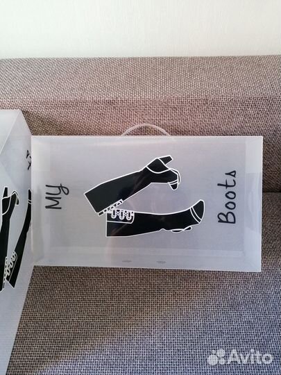 Коробка / Контейнер/ Органайзер для хранения обуви