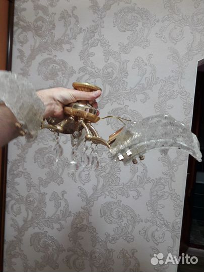 Люстра потолочная бу