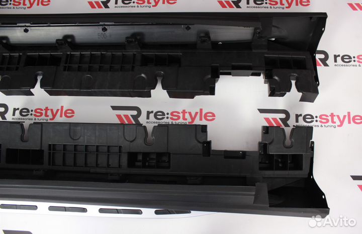 Подножки Mercedes-Benz GLS-Class (X167) с19г