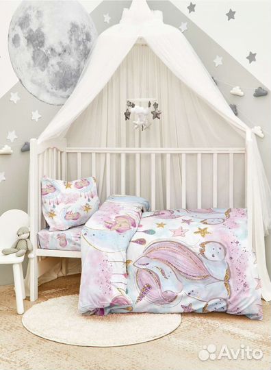 Постельное белье в детскую кроватку