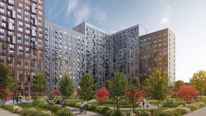 2-к. квартира, 34,6 м², 2/16 эт.