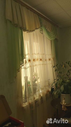 Тюль с ламбрекеном