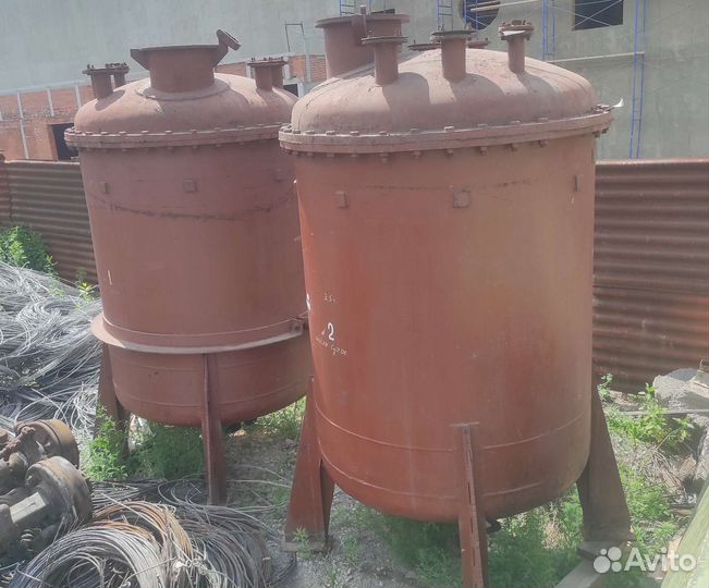 Сборники накопители ресиверы ёмкости 4,3 м3