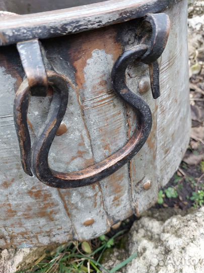 Древний казан из меди 50 литров