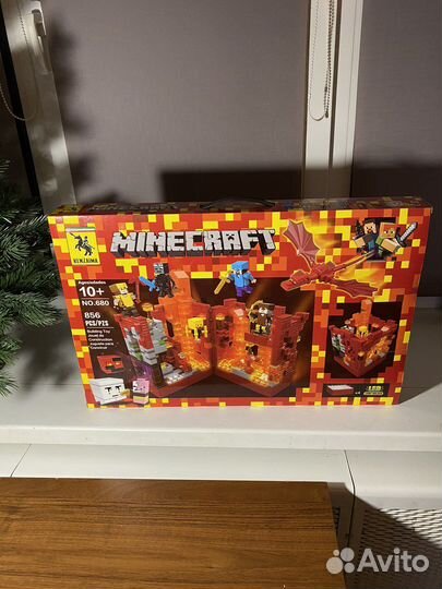 Конструкторы Minecraft с LED подстветкой 856 дт