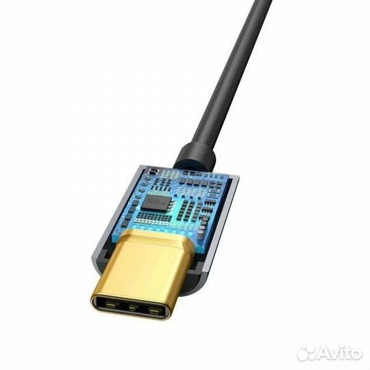 Аудиоадаптер Type-C to Aux 3.5 mm Baseus