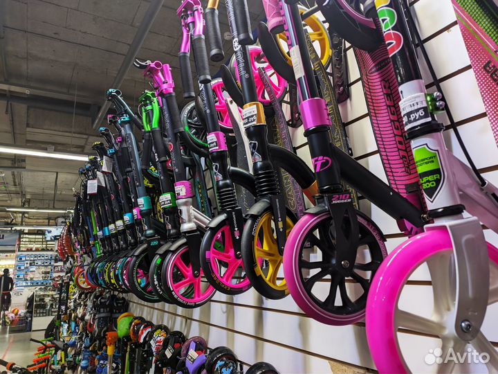 Городские, трюковые самокаты для детей и взрослых