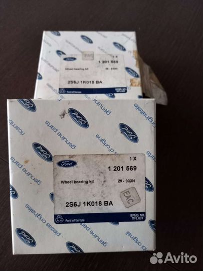 Original подшипники ступицы Ford (передние)