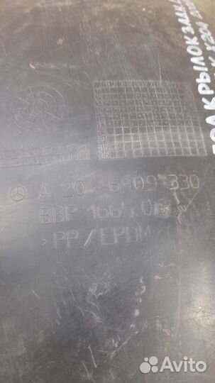 Подкрылок задний правый Mercedes Glk X204 С 2008