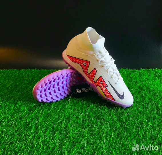 Футбольные бутсы Nike Mercurial : CR7,Mbappe (Lux)