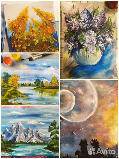 Групповые/индив. уроки рисования ппр,мастер-классы