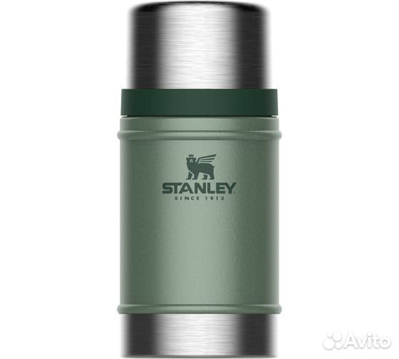 Термос для еды stanley Classic 0,7 L зеленый/черн