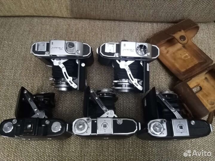 Zeiss Super Ikonta A; Ikonta 521; Pearl-II, III