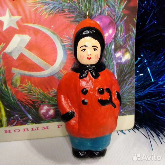 Елочные игрушки СССР