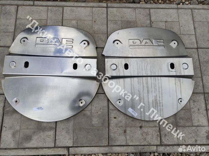 Накладка глушителя защита кожух экран Daf XF105