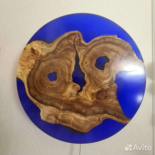 Светильник настенный, дерево