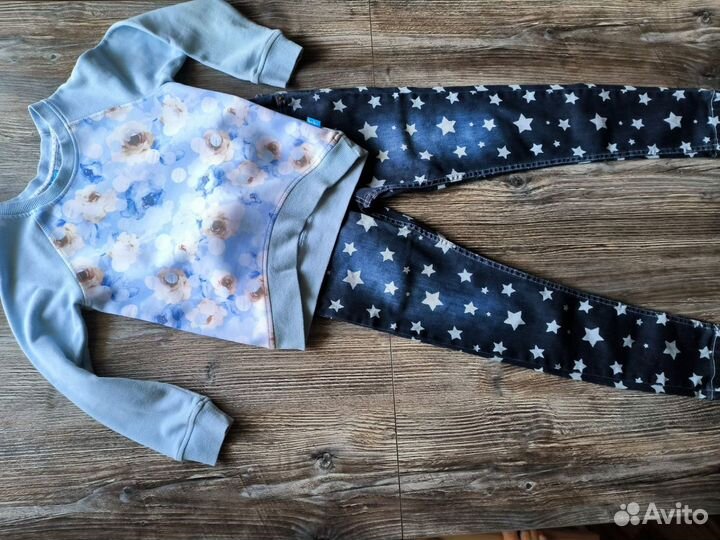 Пакет вещей для девочки 116 122 128 134