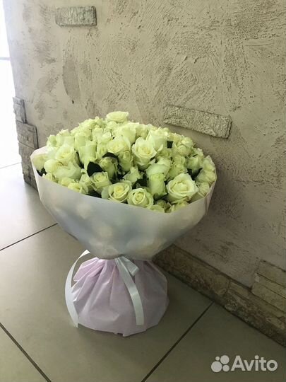 Цветы, букеты, 101 роза