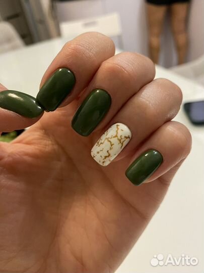 Маникюр с покрытием гель лак