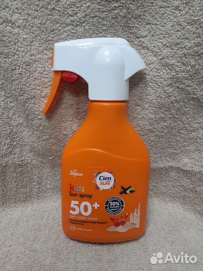 Cien sun, спрей солнцезащитный SPF 50+ 250мл