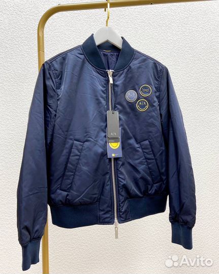 Бомбер двусторонний унисекс от Armani ориинал