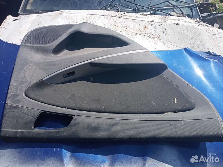 Обшивка двери задняя hyundai solaris