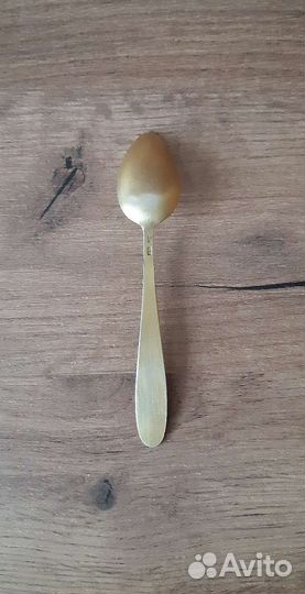 Ложка серебро 875 эмаль СССР