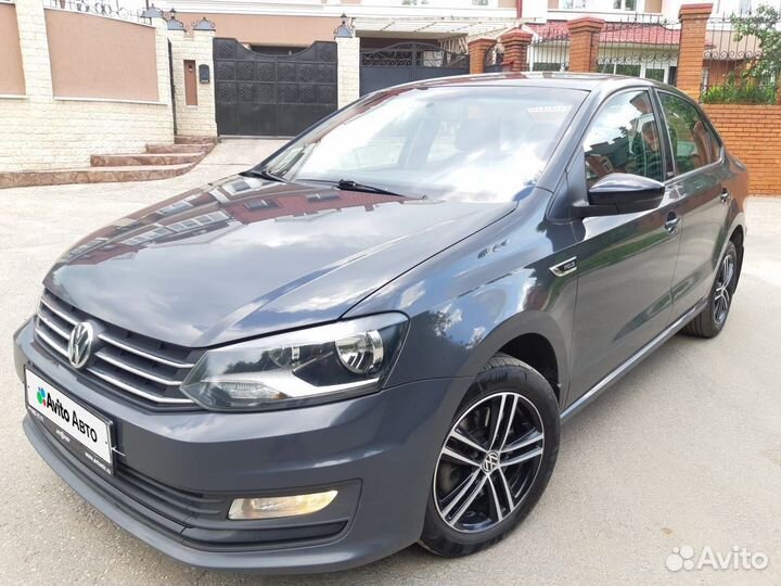 Volkswagen Polo 1.6 AT, 2018, 115 500 км