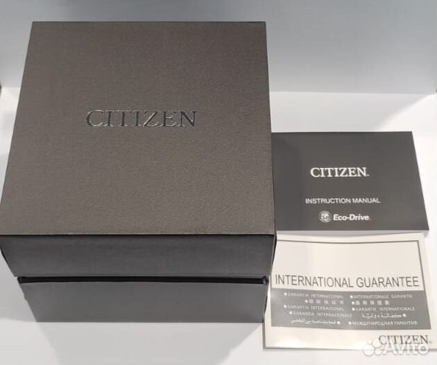 19) Японские часы Citizen (Eco-Drive)