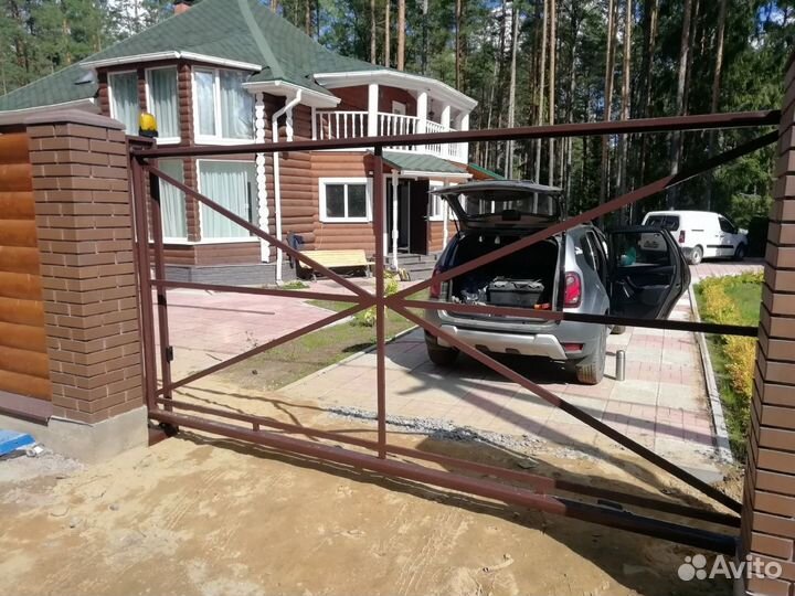 Каркас откатных ворот