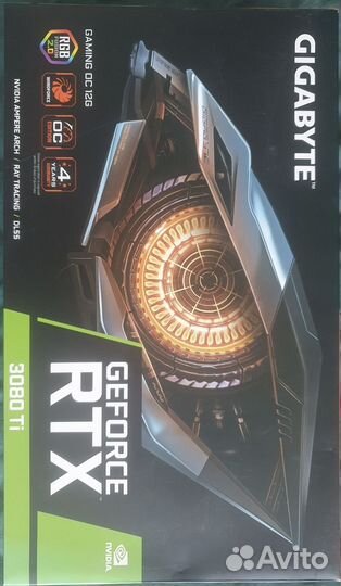 Видеокарта 3080 ti Gigabyte Gaming oc 12G