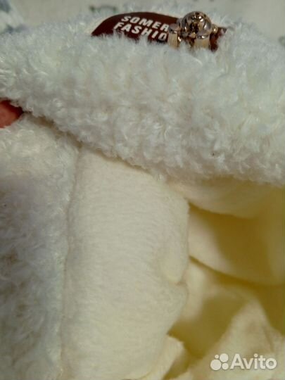 Шапка с ушками Тедди