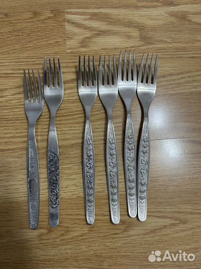 Ложки столовые нержавейка СССР