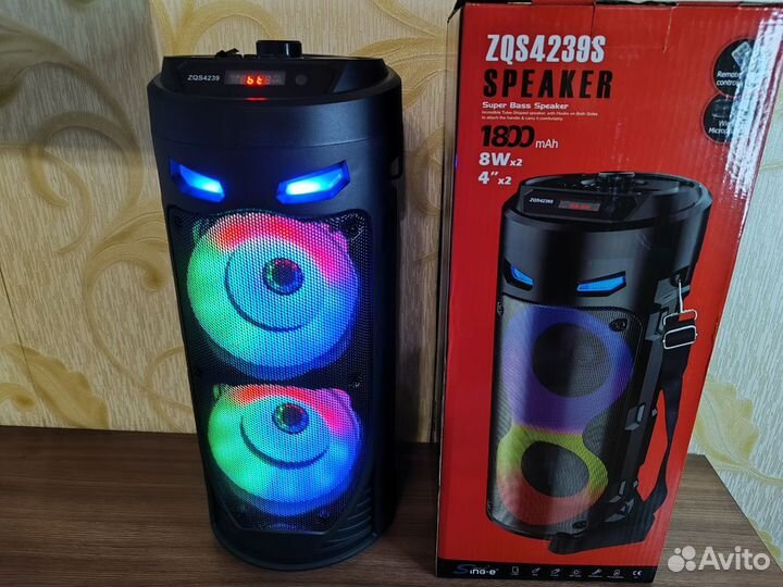 Колонка Bluetooth с караоке 40 см (Новая)