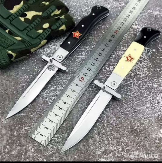 Нож финка нквд складная